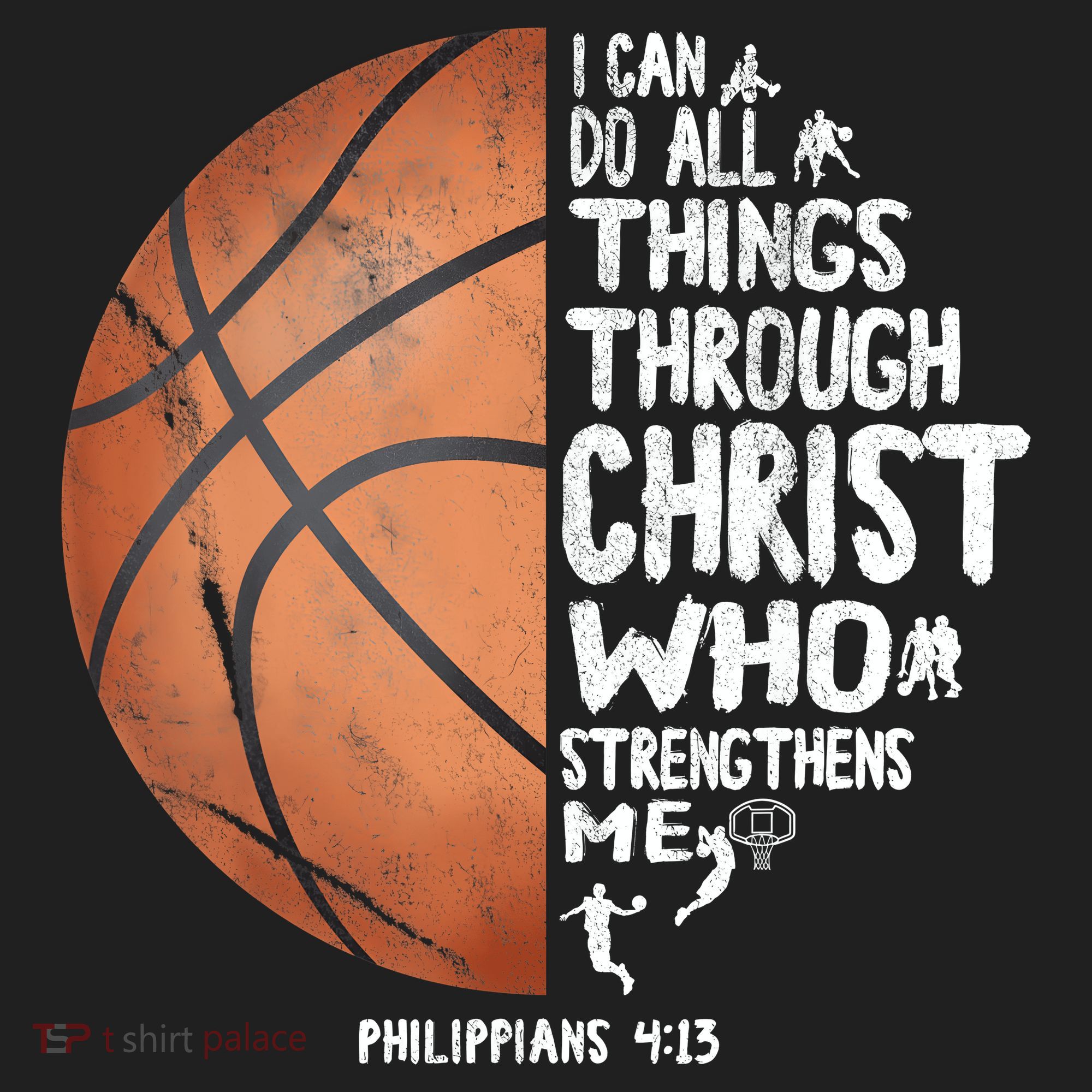 Can Do All Things Through Christ Philippians 4:13 Basketball Beanie