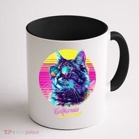 Catifornia Dreamin About Birds And Mice Coffee Mug thumb 1