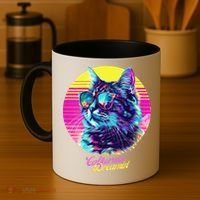 Catifornia Dreamin About Birds And Mice Coffee Mug thumb 4