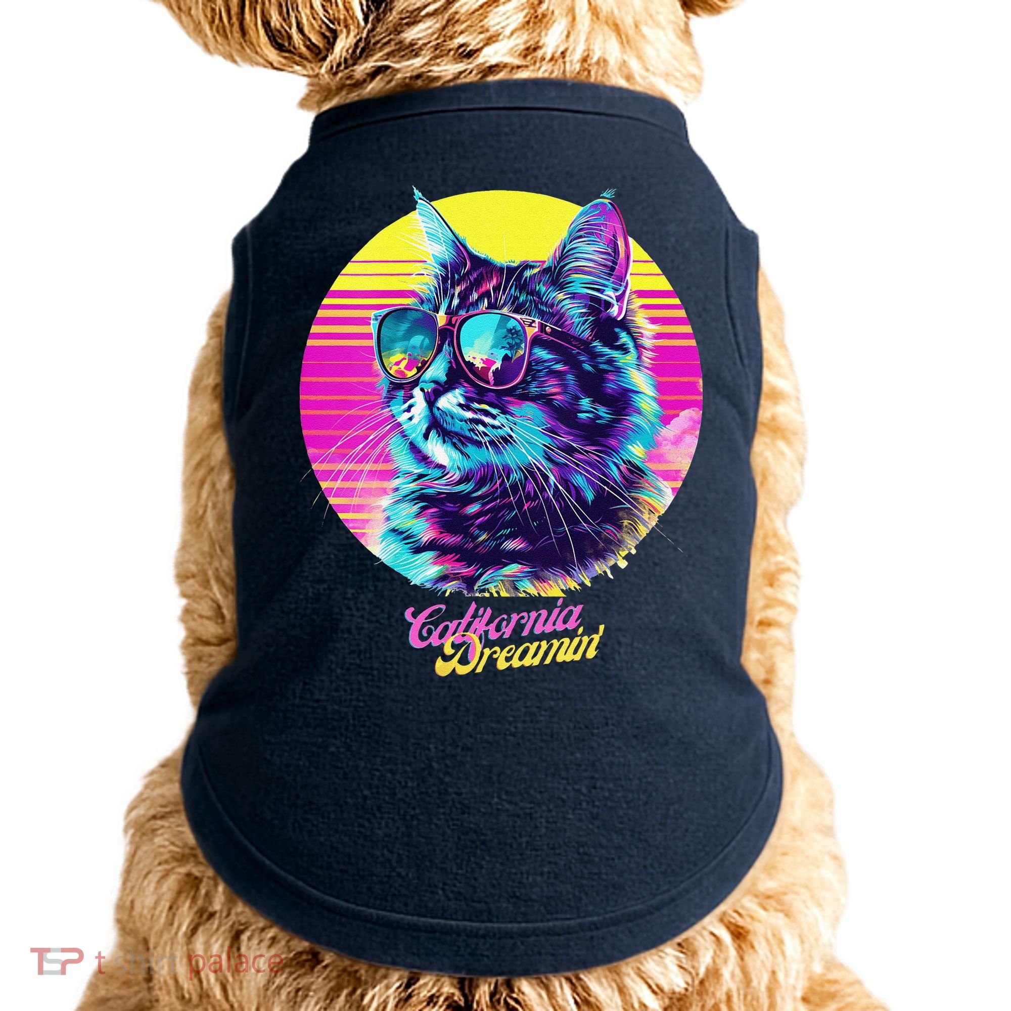 Catifornia Dreamin About Birds And Mice Doggie Tank