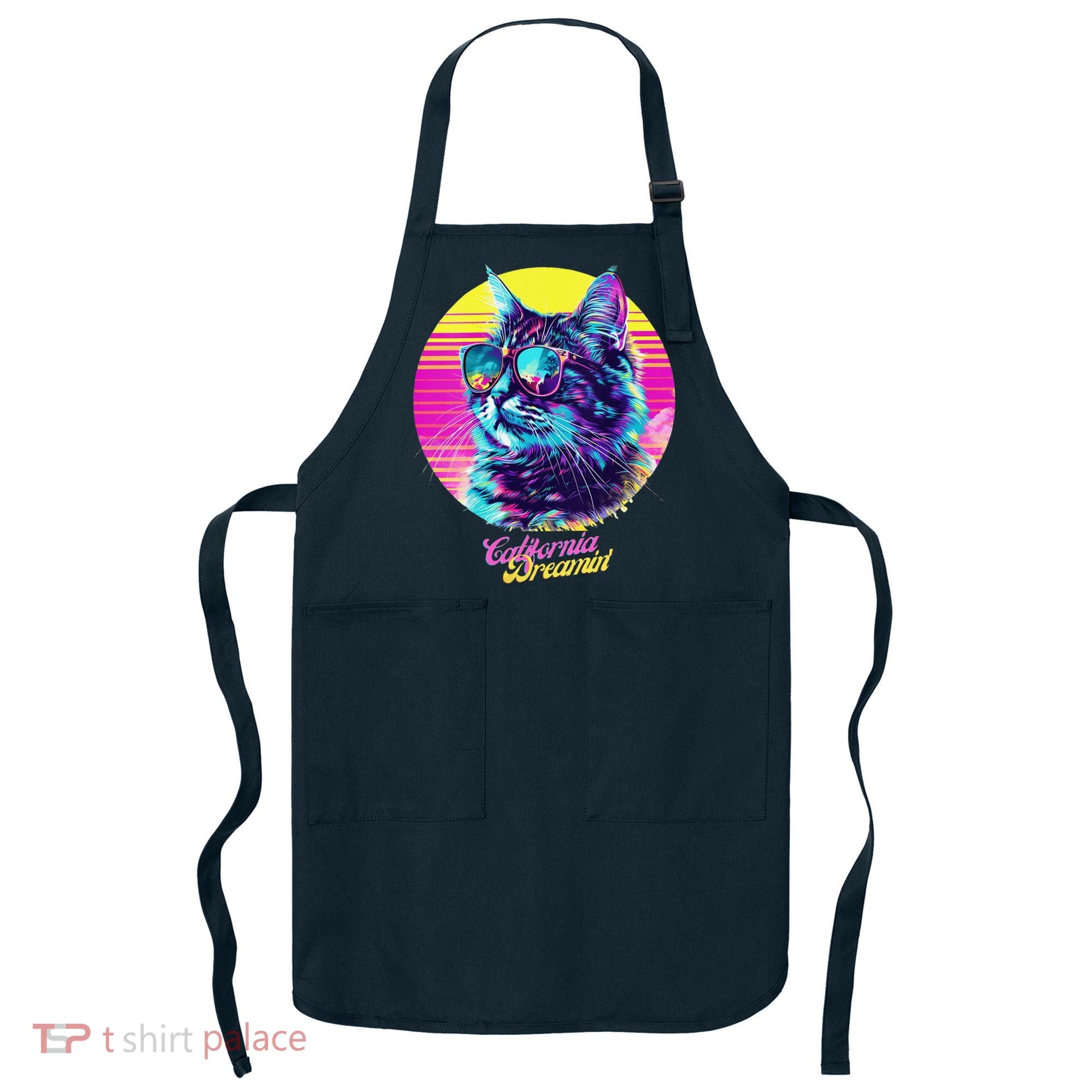 Catifornia Dreamin About Birds And Mice Apron