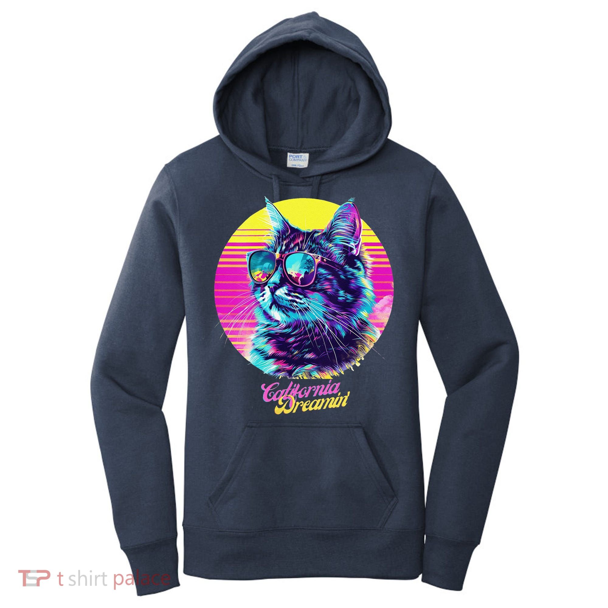 Catifornia Dreamin About Birds And Mice Women's Hoodie