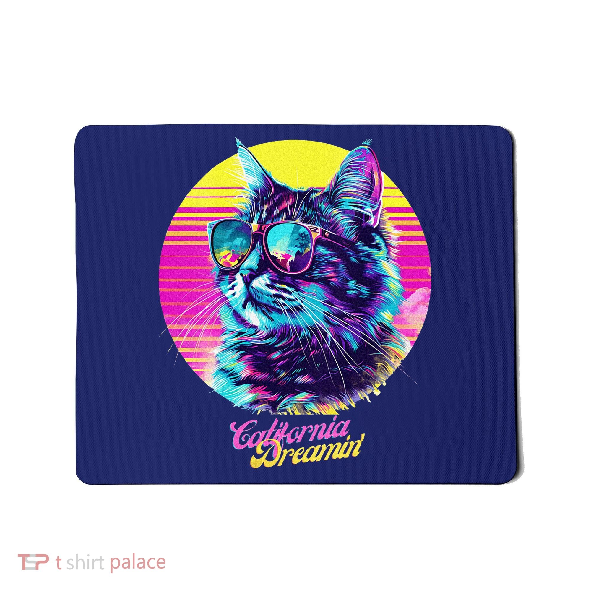 Catifornia Dreamin About Birds And Mice Mousepad