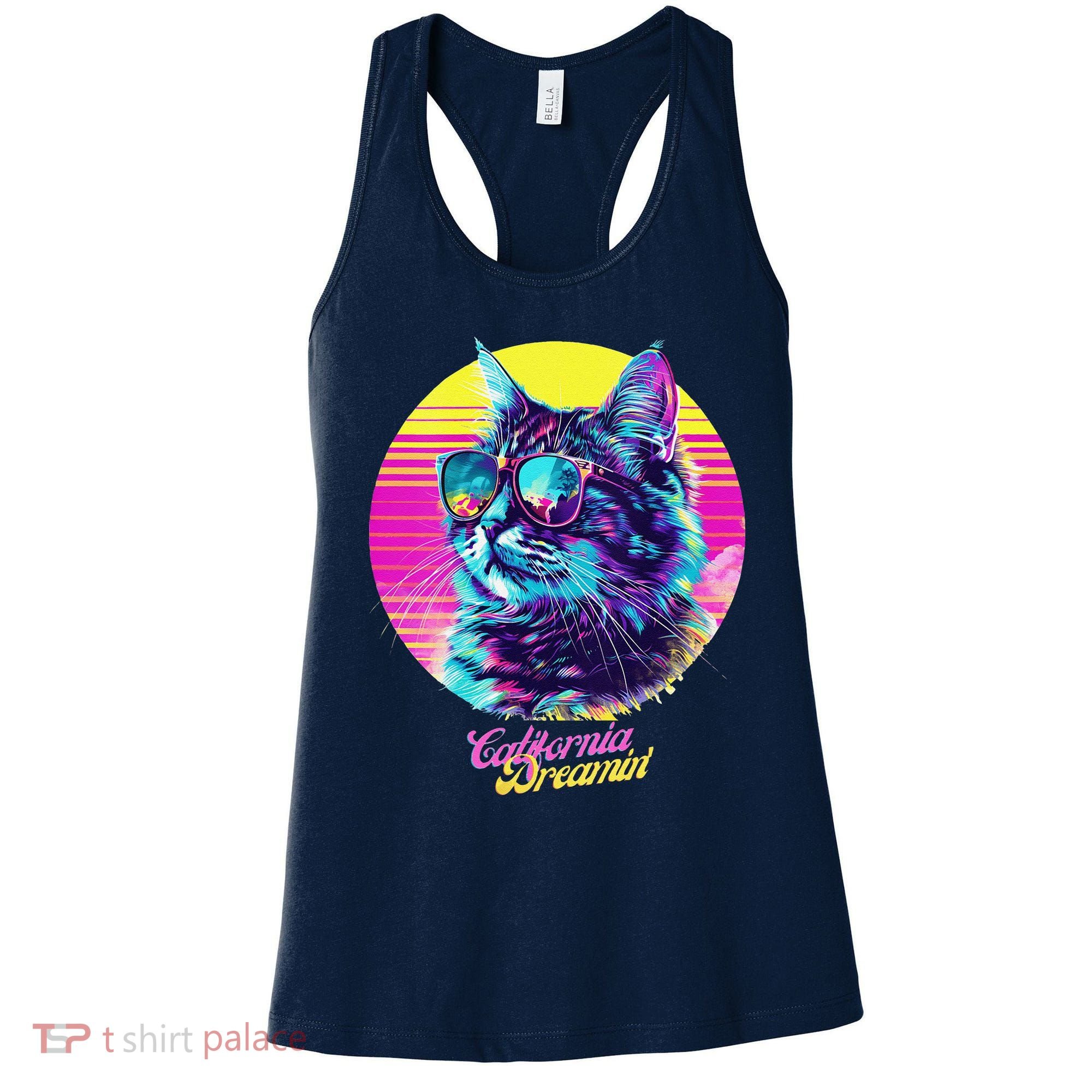 Catifornia Dreamin About Birds And Mice Women's Tank Top