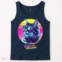 Catifornia Dreamin About Birds And Mice Tank Top thumb 2