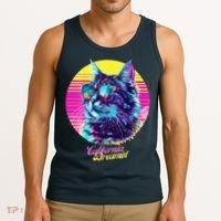 Catifornia Dreamin About Birds And Mice Tank Top thumb 3