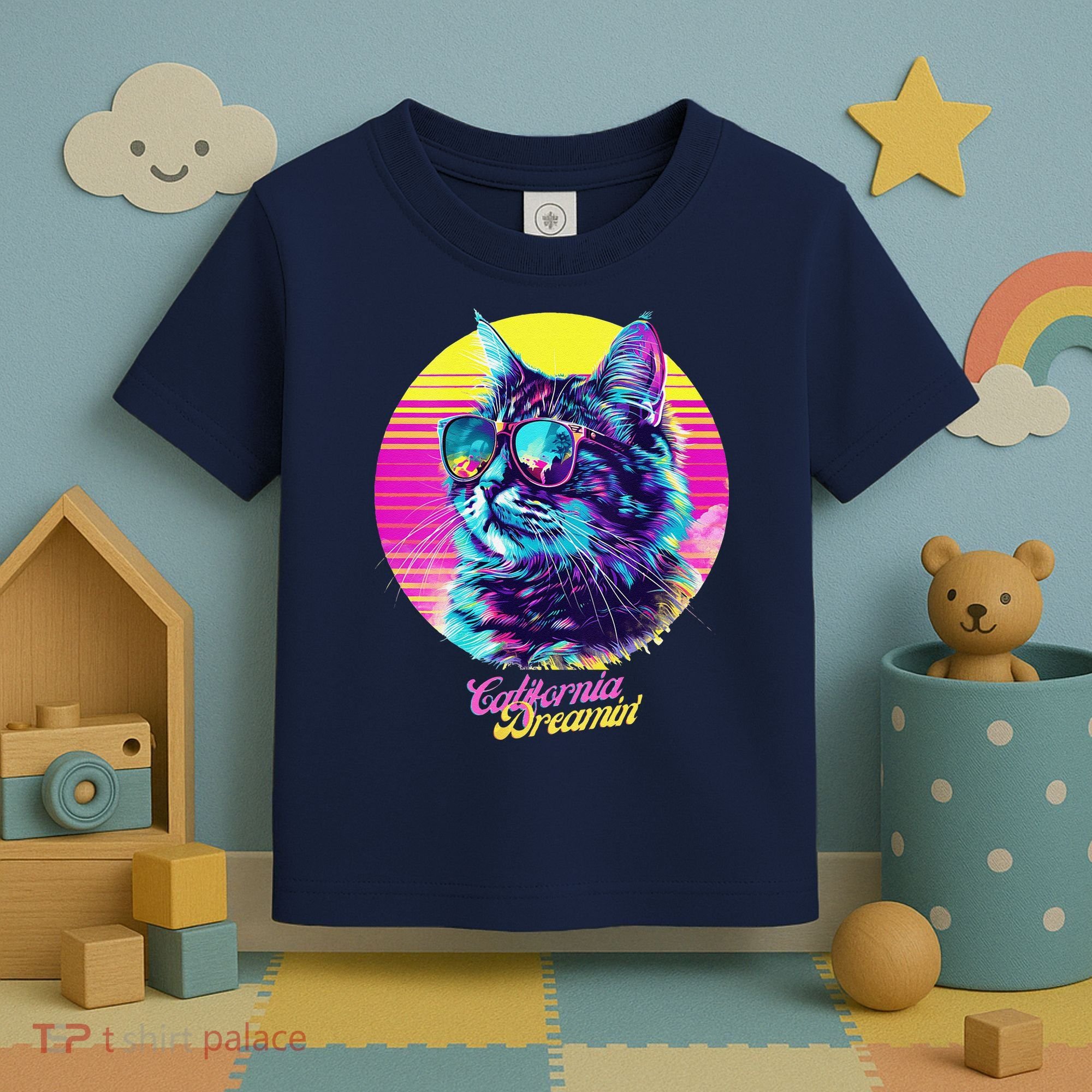 Catifornia Dreamin About Birds And Mice Toddler T-Shirt