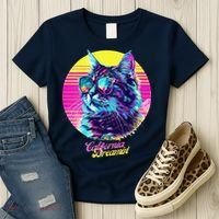 Catifornia Dreamin About Birds And Mice Women's T-Shirt thumb 3