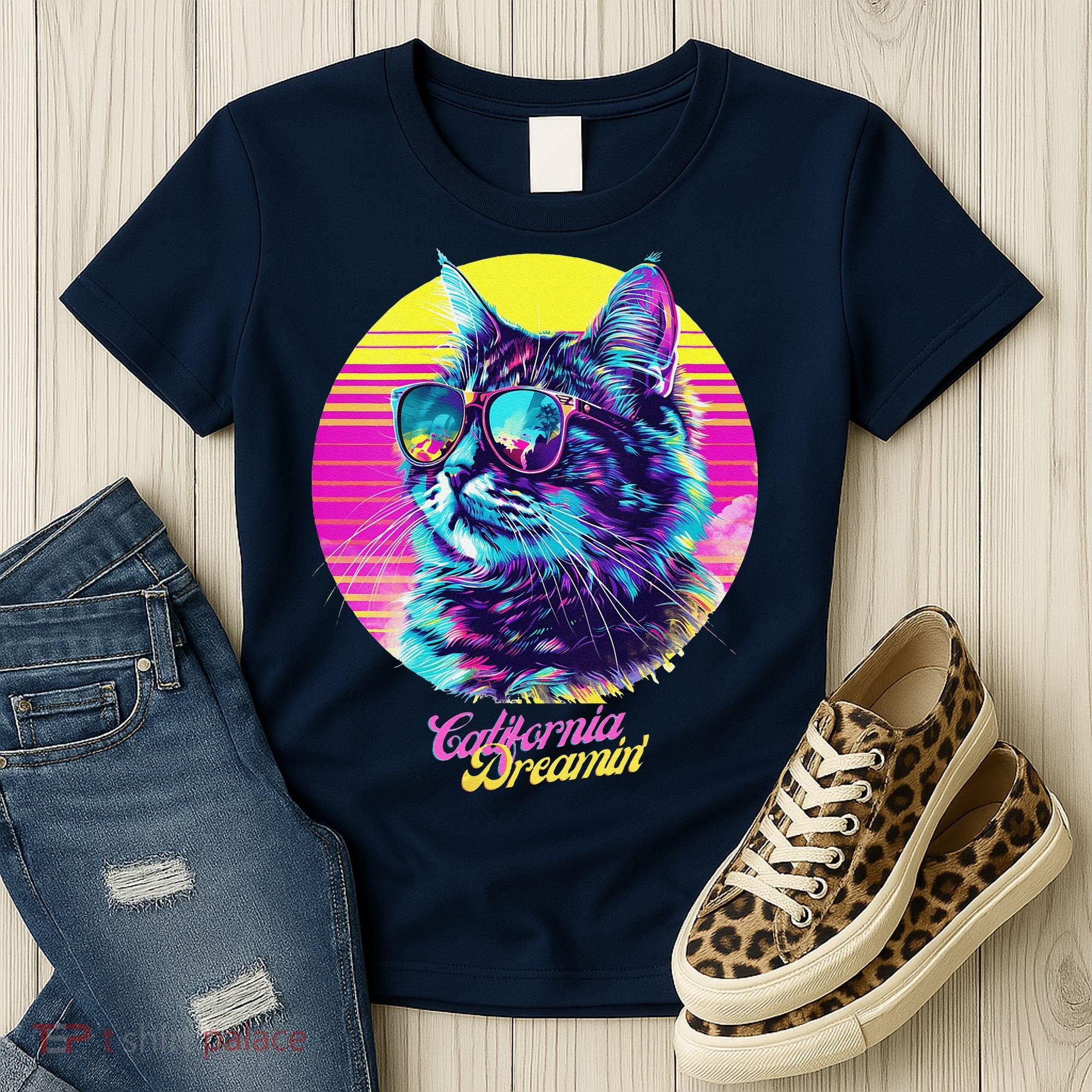 Catifornia Dreamin About Birds And Mice Women's T-Shirt