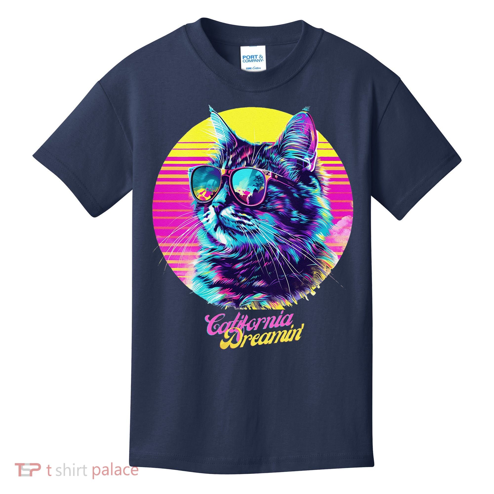 Catifornia Dreamin About Birds And Mice Kids T-Shirt