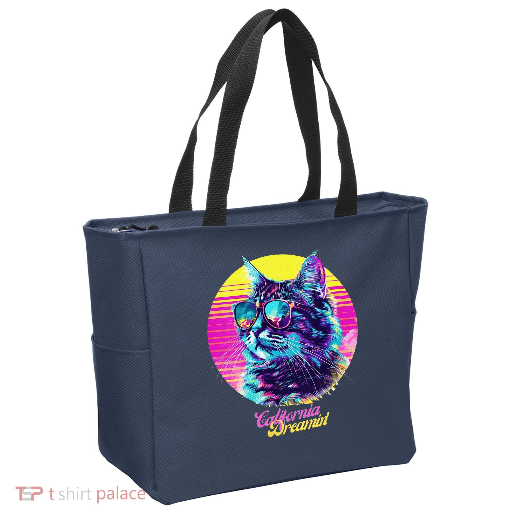 Catifornia Dreamin About Birds And Mice Tote Bag
