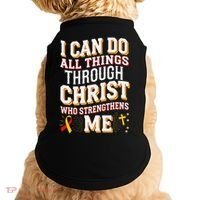 Can Do All Things Through Christ Hepatitis Awareness Doggie Tank thumb 0