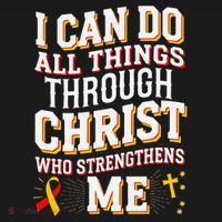 Can Do All Things Through Christ Hepatitis Awareness Doggie Tank thumb 4