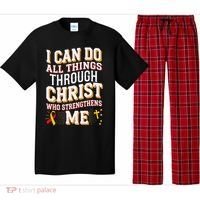 Can Do All Things Through Christ Hepatitis Awareness Pajama Set thumb 0