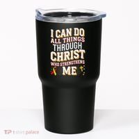 Can Do All Things Through Christ Hepatitis Awareness Tumbler thumb 0