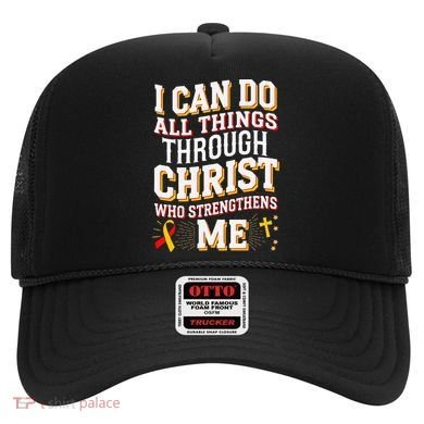Can Do All Things Through Christ Hepatitis Awareness Hat