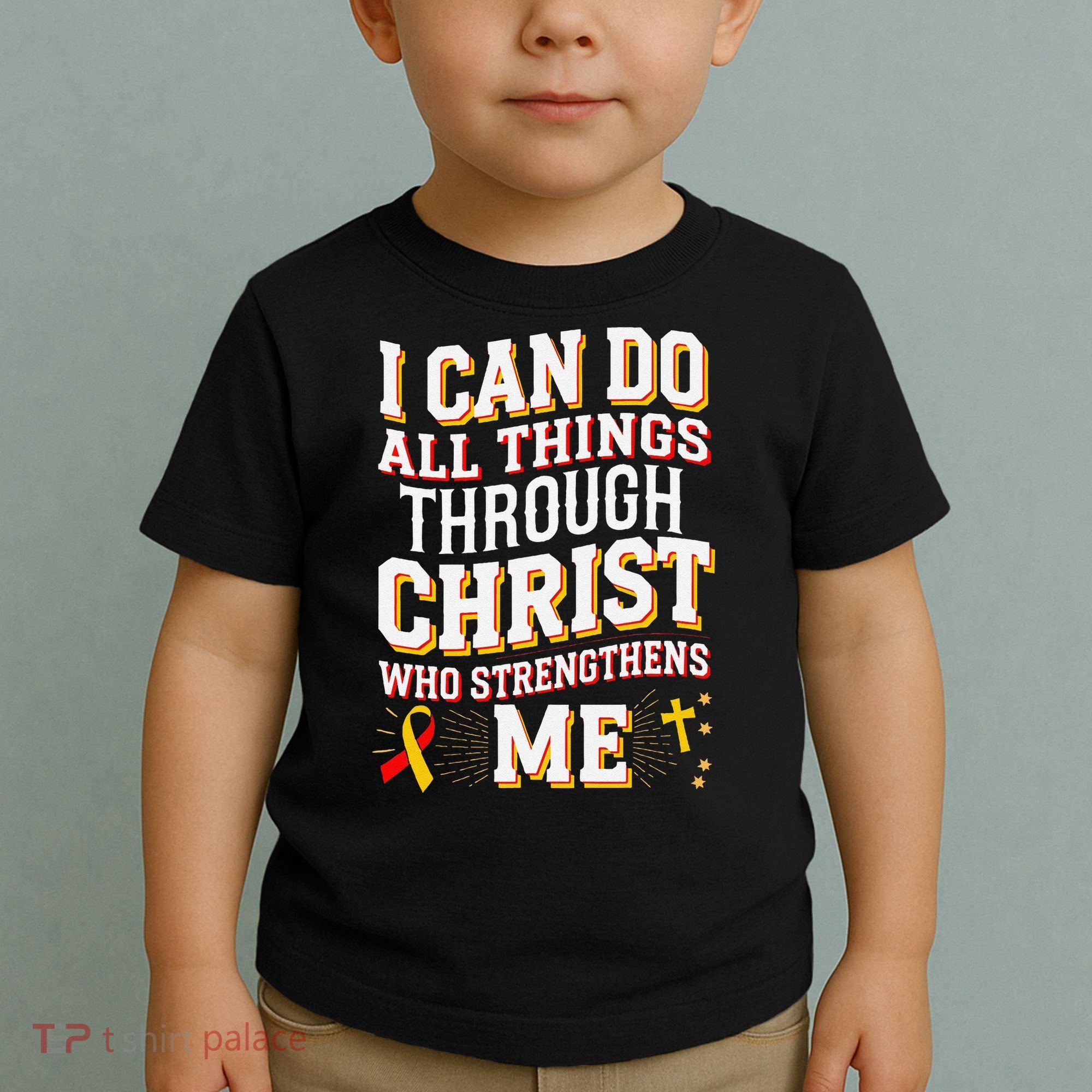 Can Do All Things Through Christ Hepatitis Awareness Toddler T-Shirt