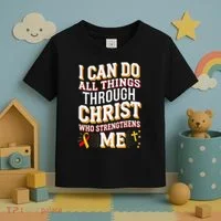 Can Do All Things Through Christ Hepatitis Awareness Toddler T-Shirt thumb 3