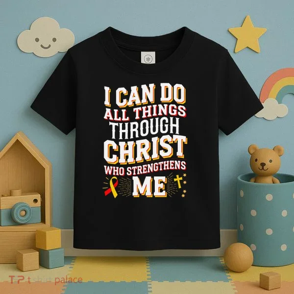 Can Do All Things Through Christ Hepatitis Awareness Toddler T-Shirt
