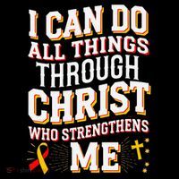 Can Do All Things Through Christ Hepatitis Awareness Toddler T-Shirt thumb 4