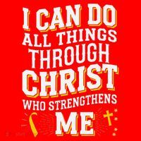 Can Do All Things Through Christ Hepatitis Awareness Santa Hat thumb 1