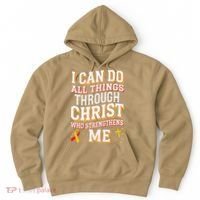 Can Do All Things Through Christ Hepatitis Awareness Hoodie thumb 0