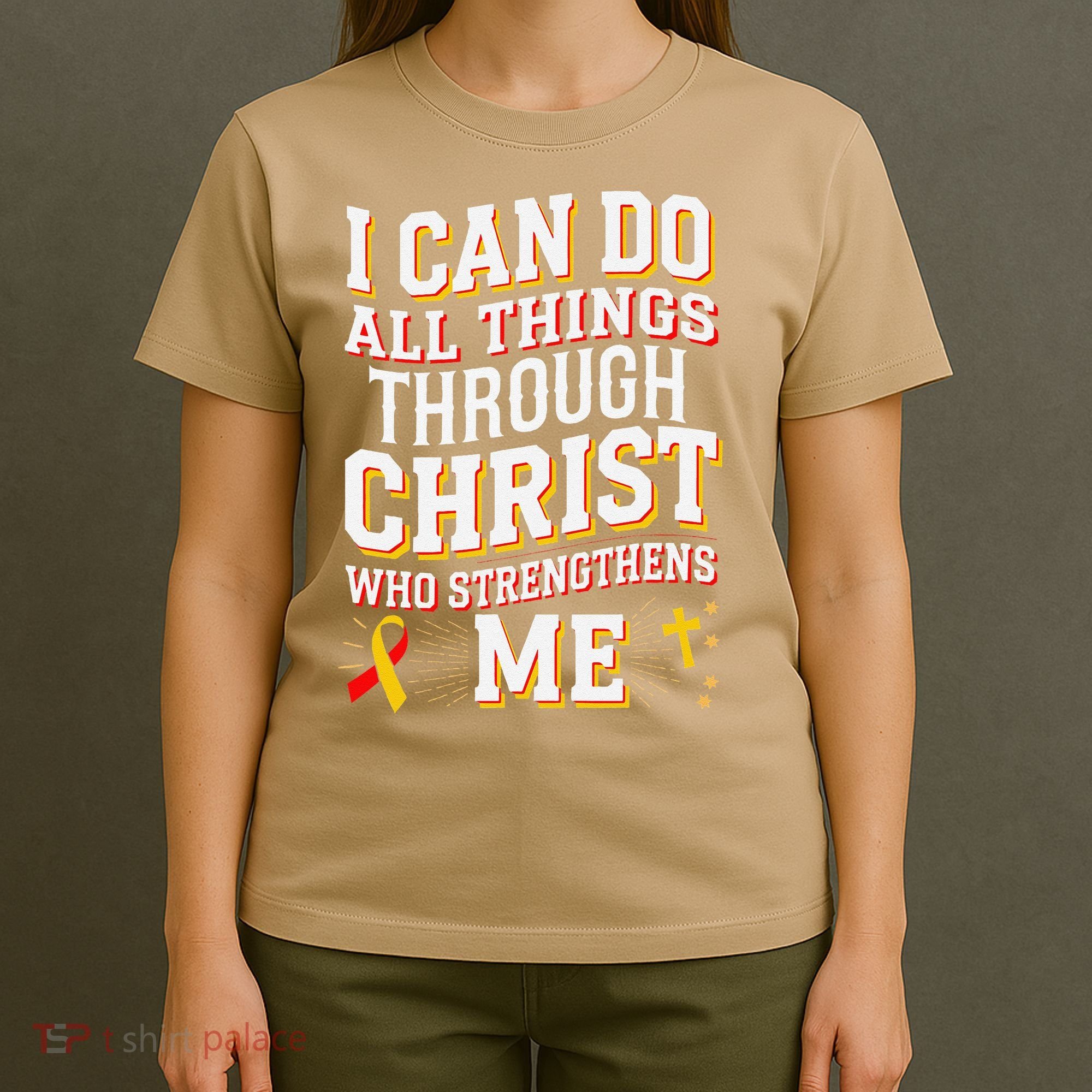 Can Do All Things Through Christ Hepatitis Awareness T-Shirt