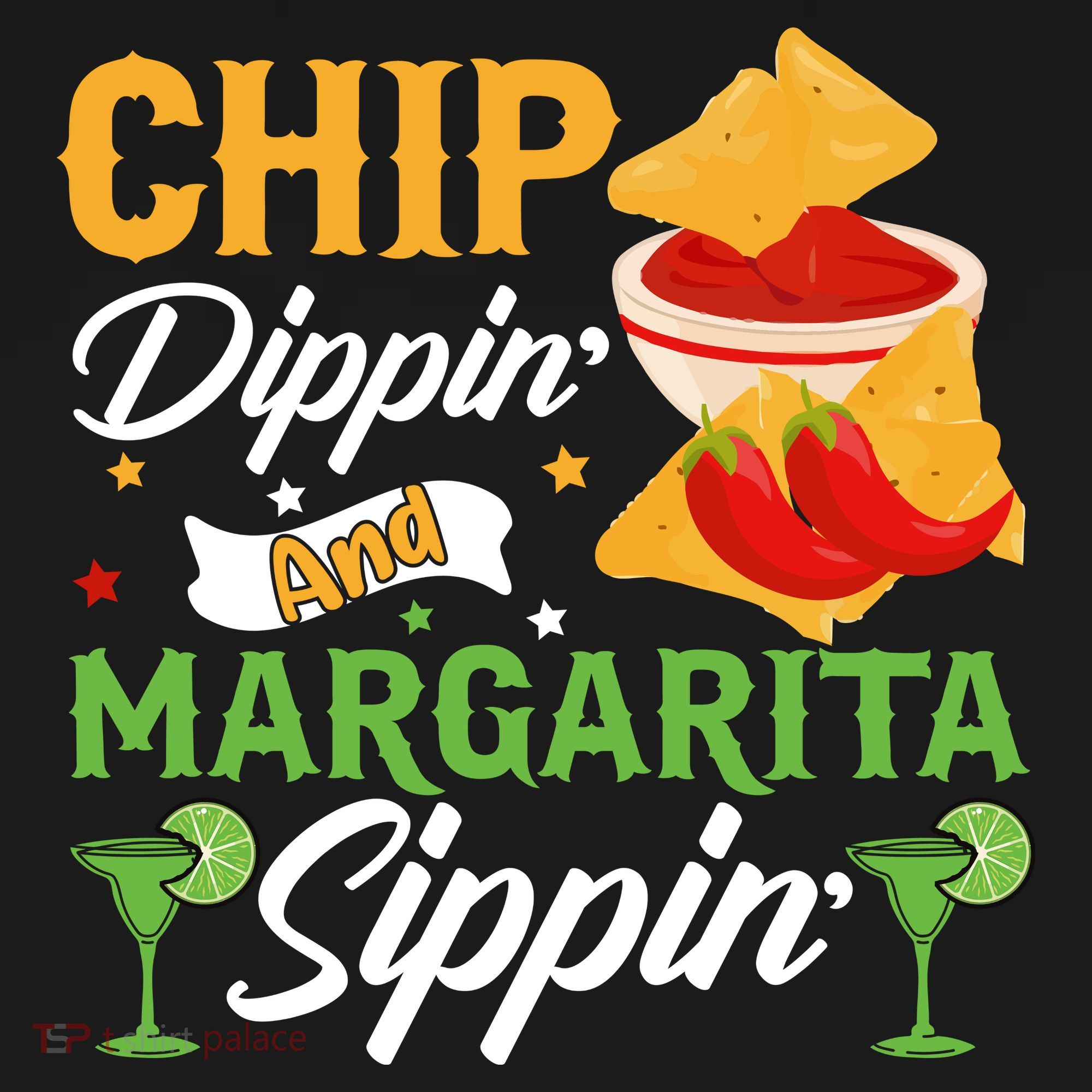 Chip Dippin' And Margarita Sippin Cinco De Mayo T Backpack