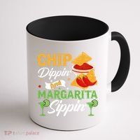 Chip Dippin' And Margarita Sippin Cinco De Mayo T Coffee Mug thumb 1
