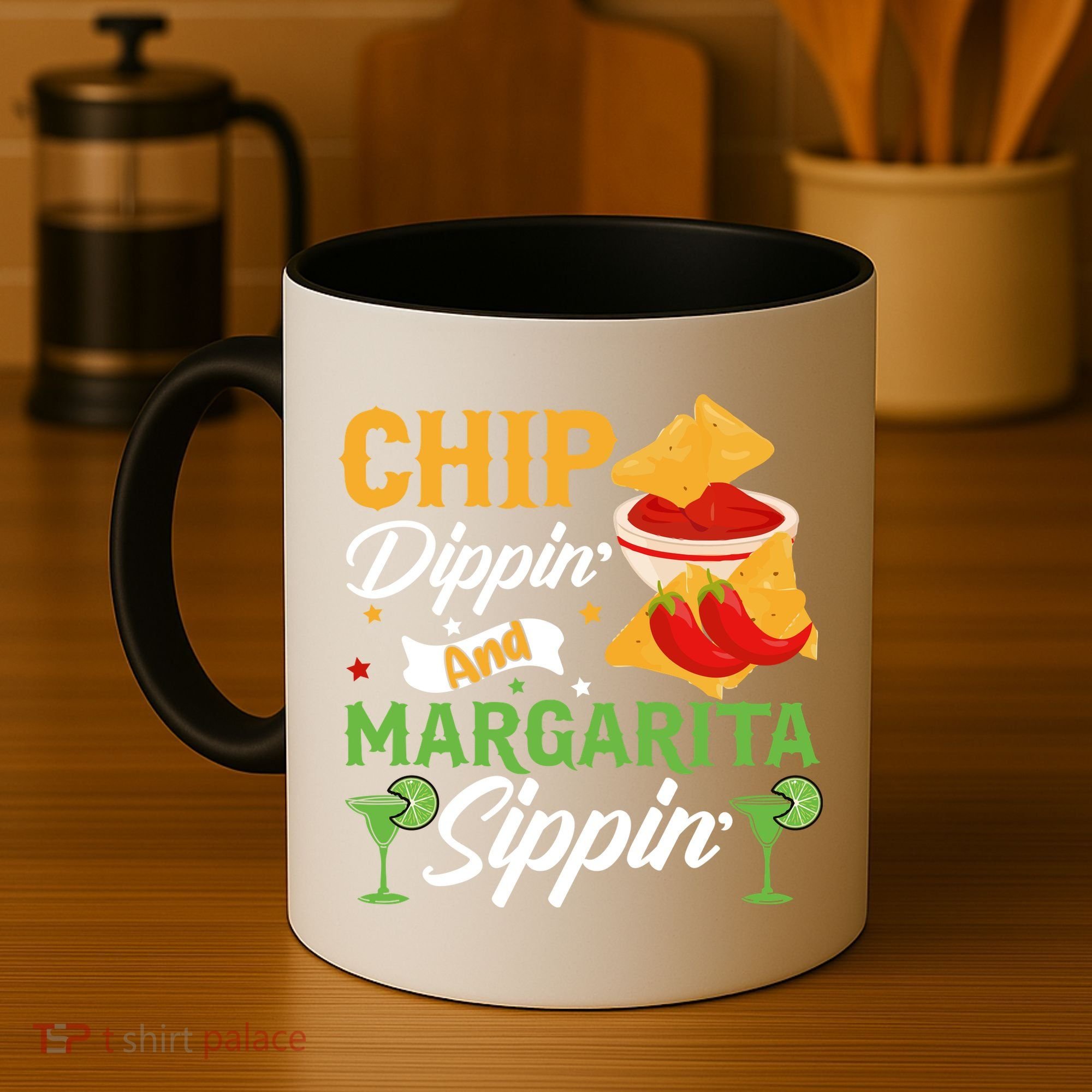 Chip Dippin' And Margarita Sippin Cinco De Mayo T Coffee Mug