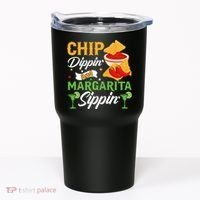 Chip Dippin' And Margarita Sippin Cinco De Mayo T Tumbler thumb 0