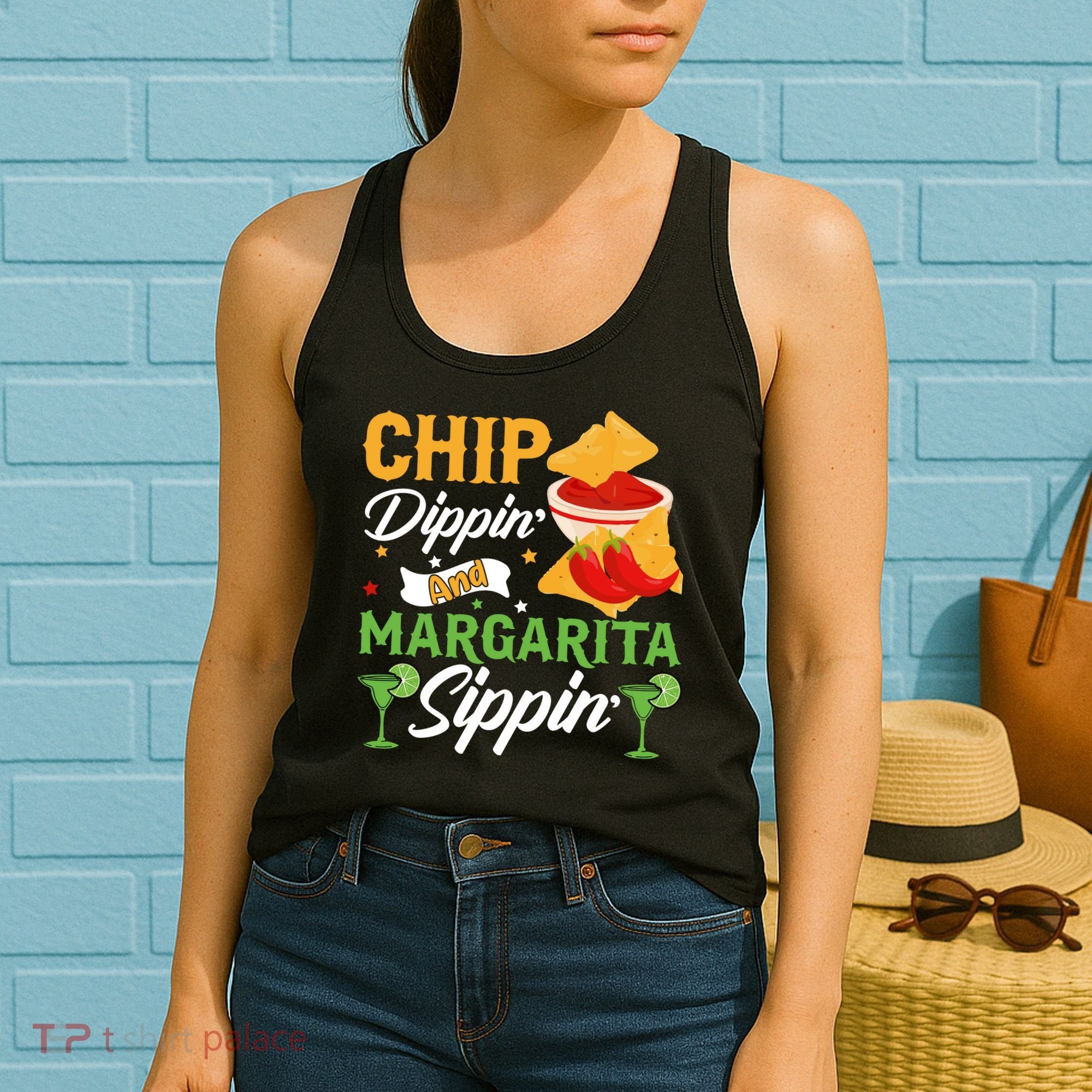 Chip Dippin' And Margarita Sippin Cinco De Mayo T Women's Tank Top