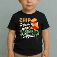 Chip Dippin' And Margarita Sippin Cinco De Mayo T Toddler T-Shirt thumb 2