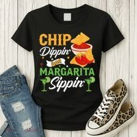 Chip Dippin' And Margarita Sippin Cinco De Mayo T Women's T-Shirt thumb 3