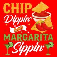Chip Dippin' And Margarita Sippin Cinco De Mayo T Santa Hat thumb 1