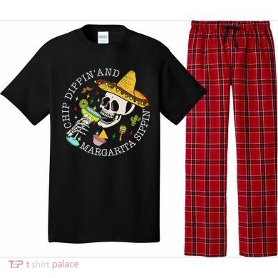 Chip Dippin And Margarita Sippin Cinco De Mayo Drinking Pajama Set