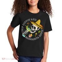 Chip Dippin And Margarita Sippin Cinco De Mayo Drinking Kids T-Shirt thumb 2