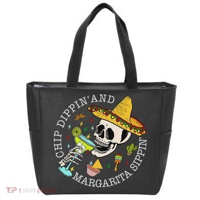 Chip Dippin And Margarita Sippin Cinco De Mayo Drinking Tote Bag