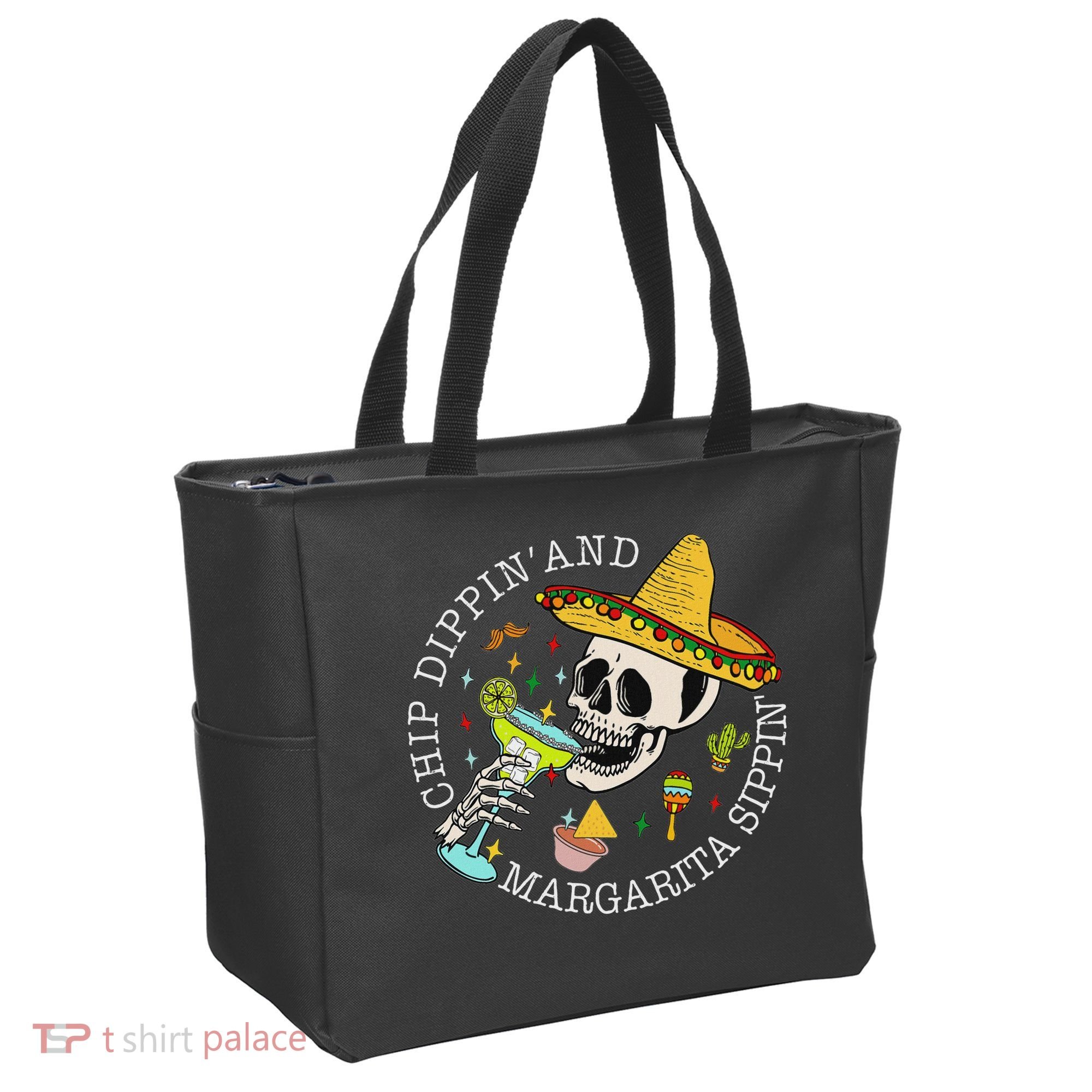 Chip Dippin And Margarita Sippin Cinco De Mayo Drinking Tote Bag