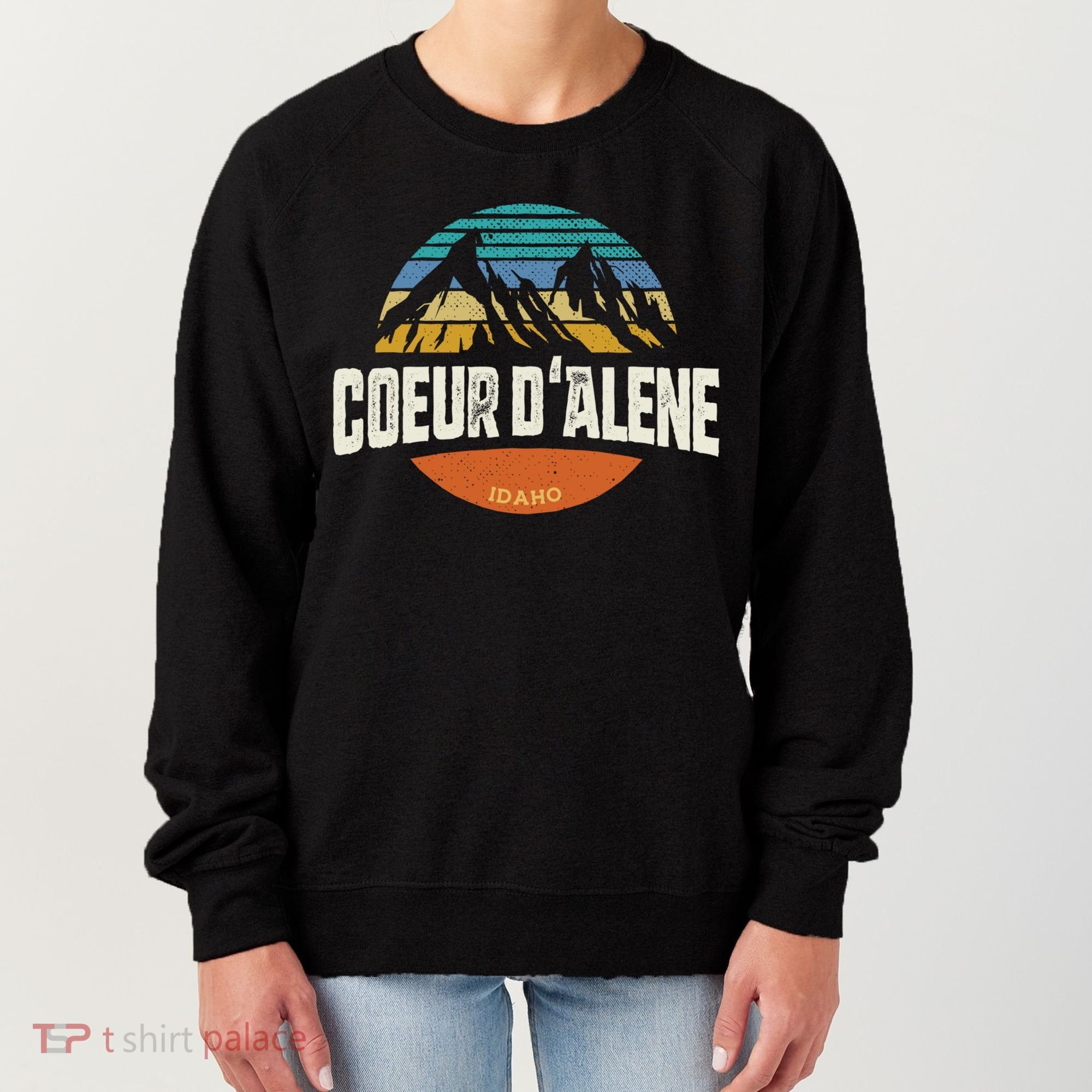 Coeur D Alene Gift Idaho Cool Gift Women's Sweatshirt