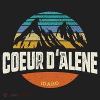 Coeur D Alene Gift Idaho Cool Gift Women's Sweatshirt thumb 2