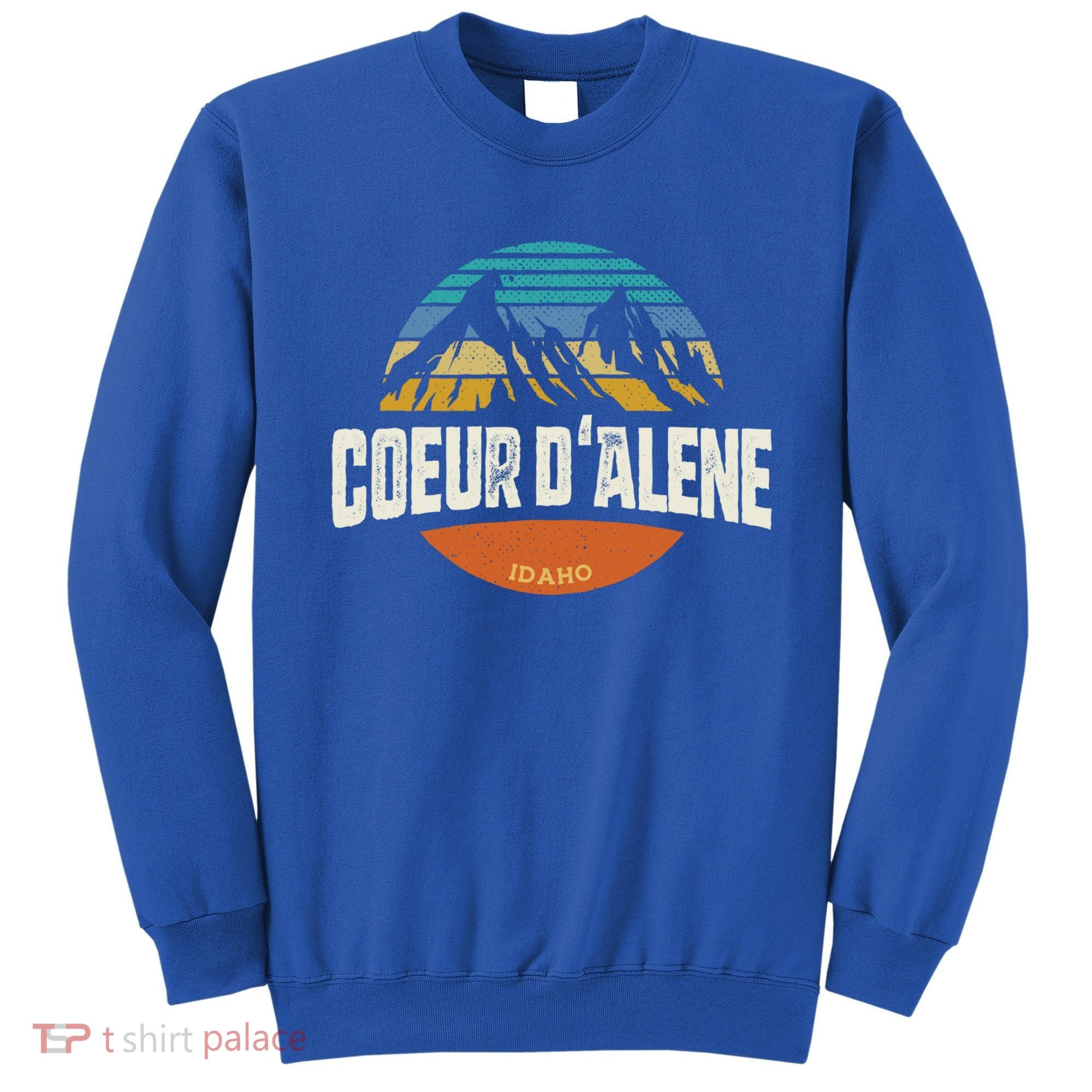 Coeur D Alene Gift Idaho Cool Gift Sweatshirt