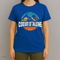 Coeur D Alene Gift Idaho Cool Gift T-Shirt thumb 4