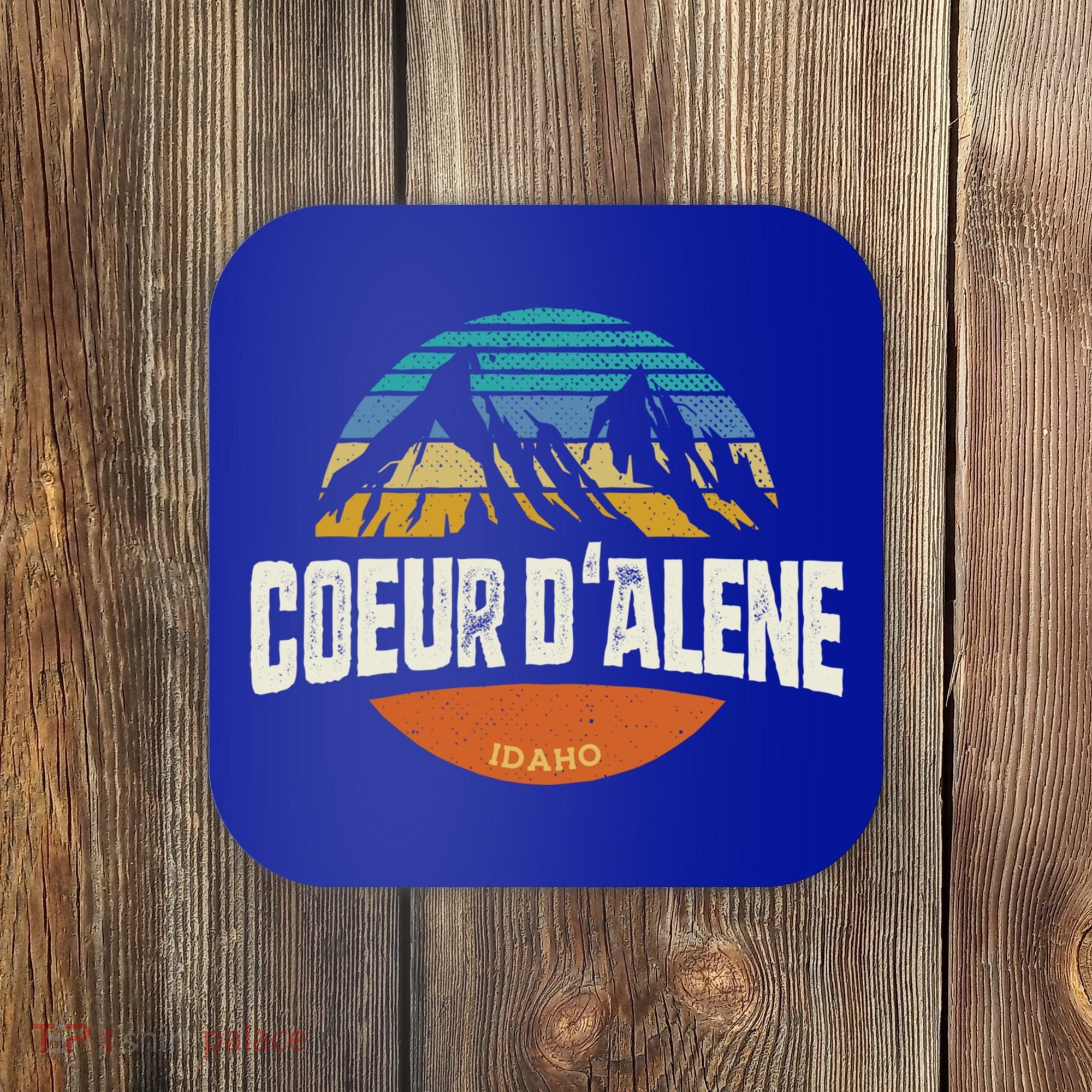 Coeur D Alene Gift Idaho Cool Gift Coaster