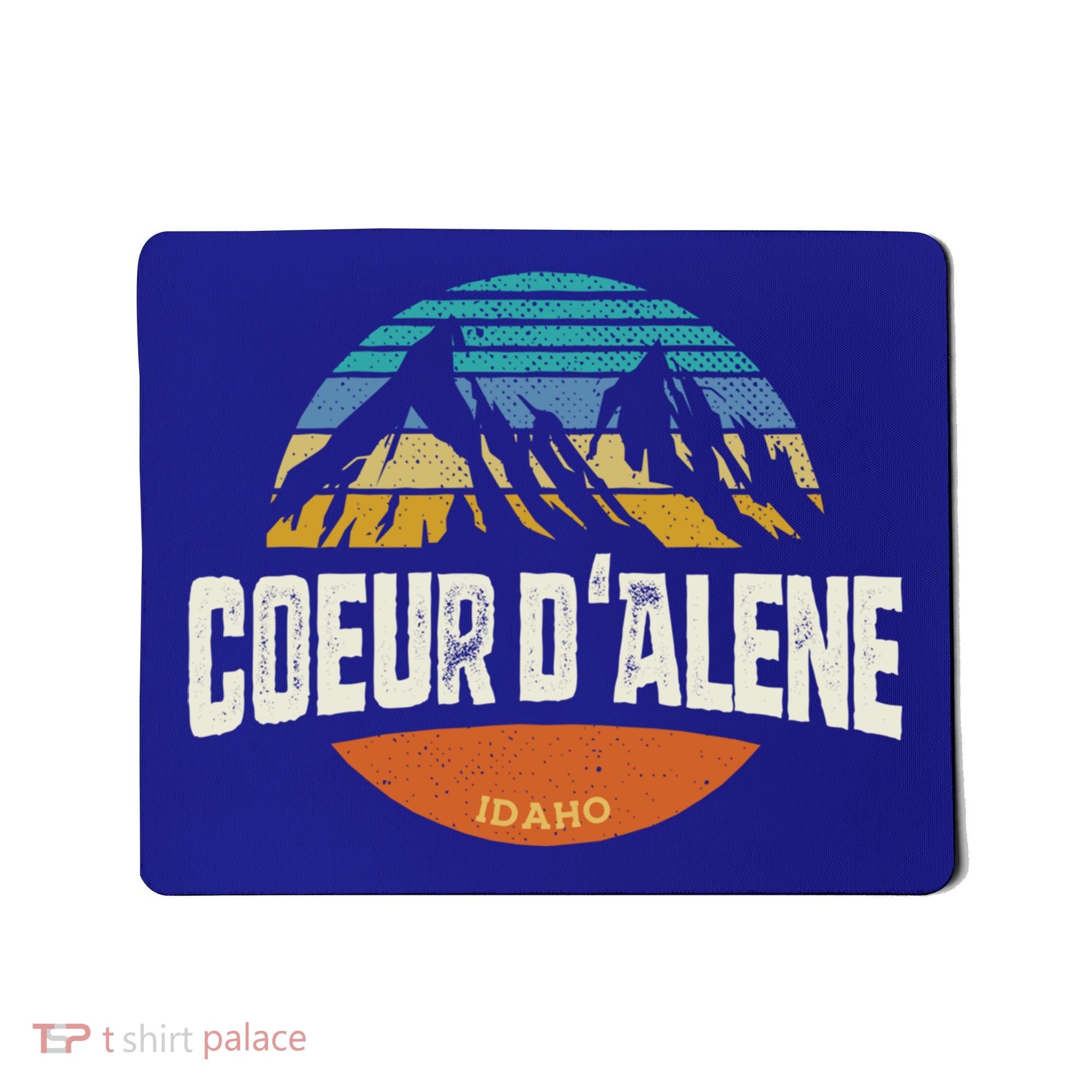 Coeur D Alene Gift Idaho Cool Gift Mousepad