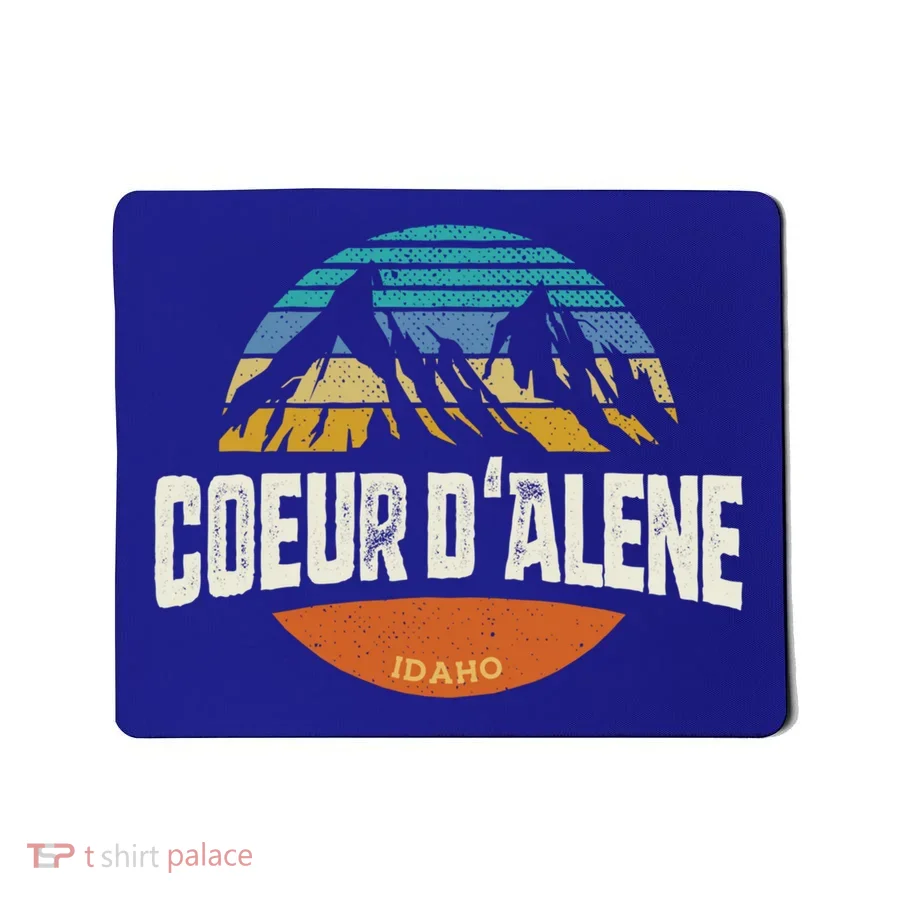 Coeur D Alene Gift Idaho Cool Gift Mousepad