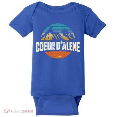 Coeur D Alene Gift Idaho Cool Gift Baby Bodysuit