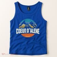 Coeur D Alene Gift Idaho Cool Gift Tank Top thumb 2