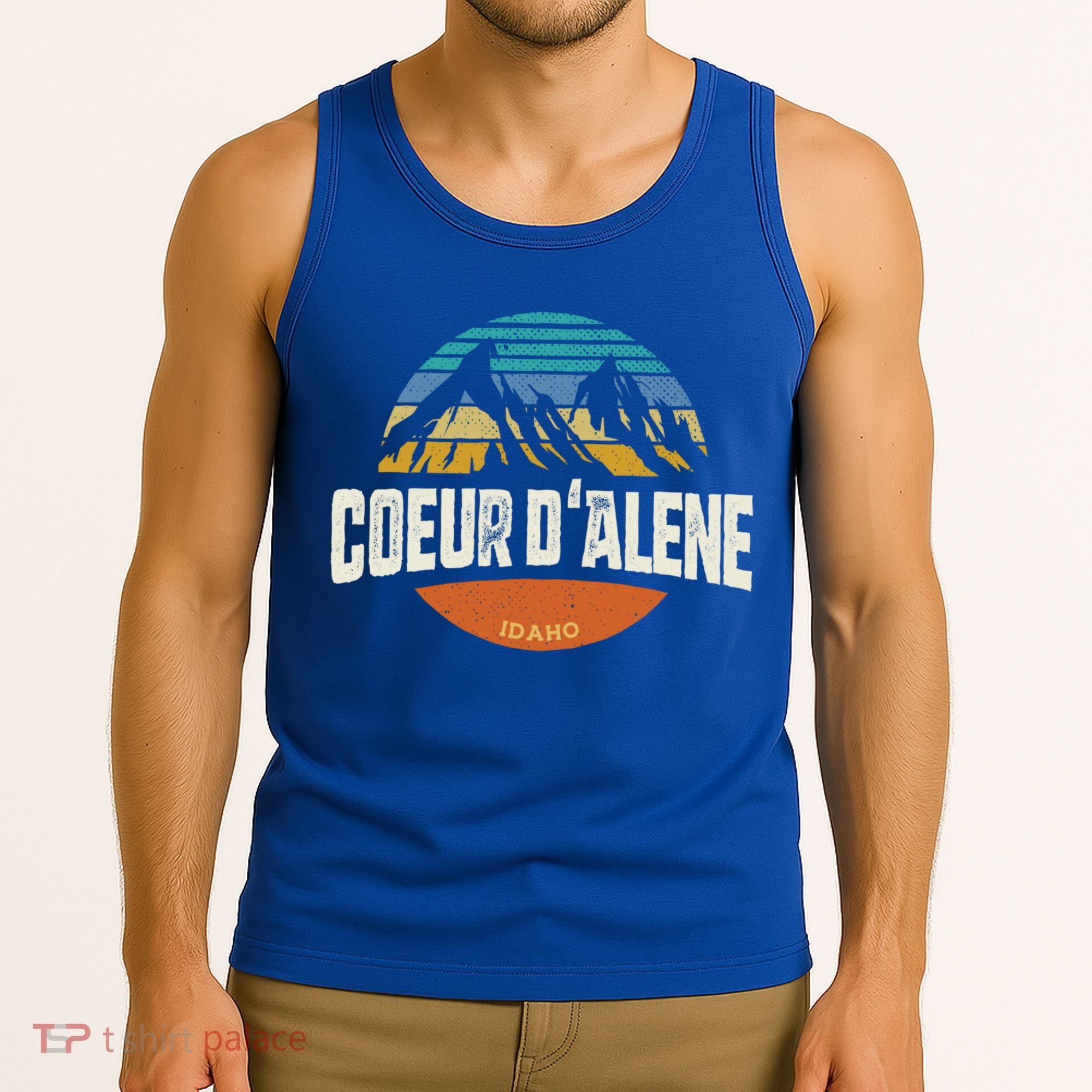 Coeur D Alene Gift Idaho Cool Gift Tank Top