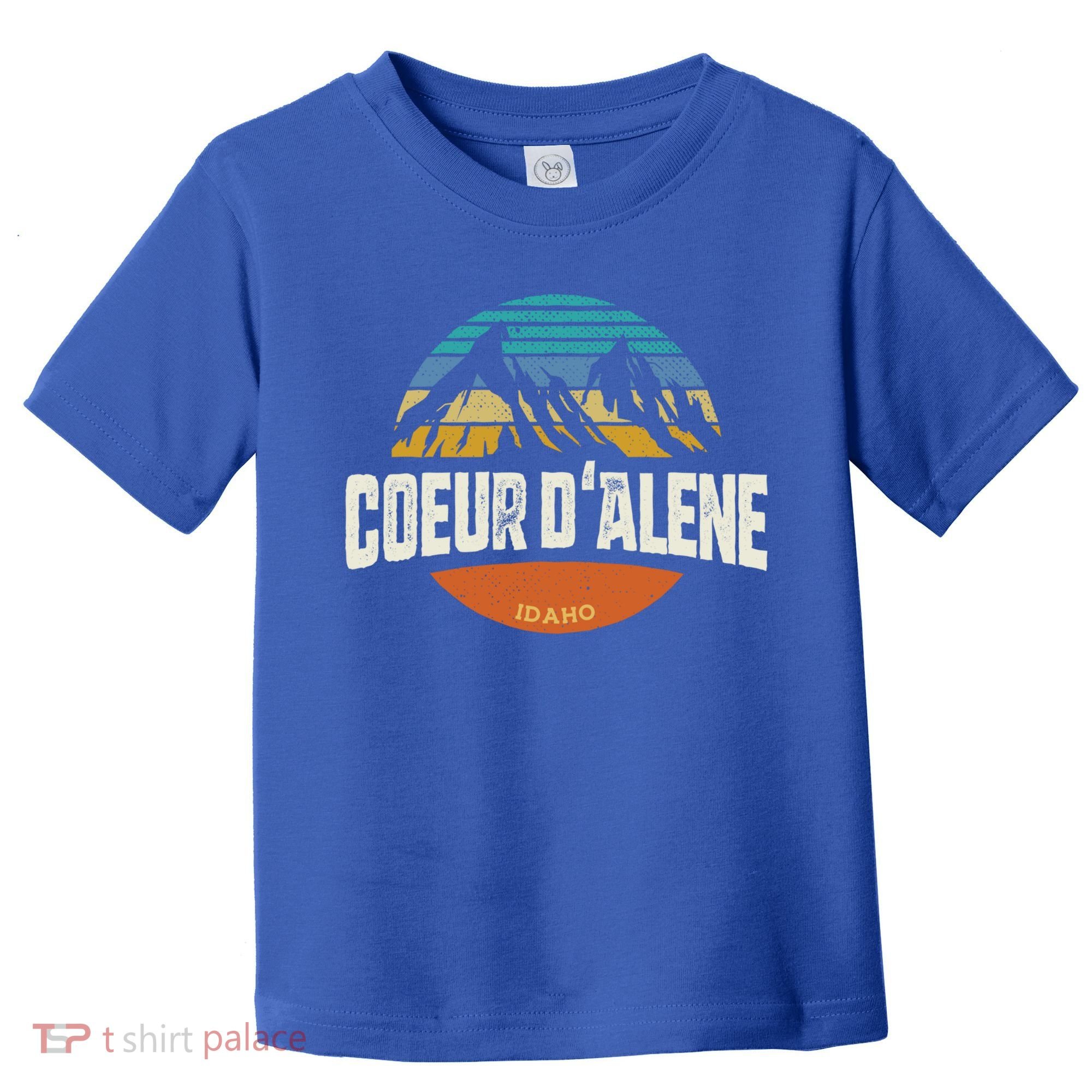 Coeur D Alene Gift Idaho Cool Gift Toddler T-Shirt
